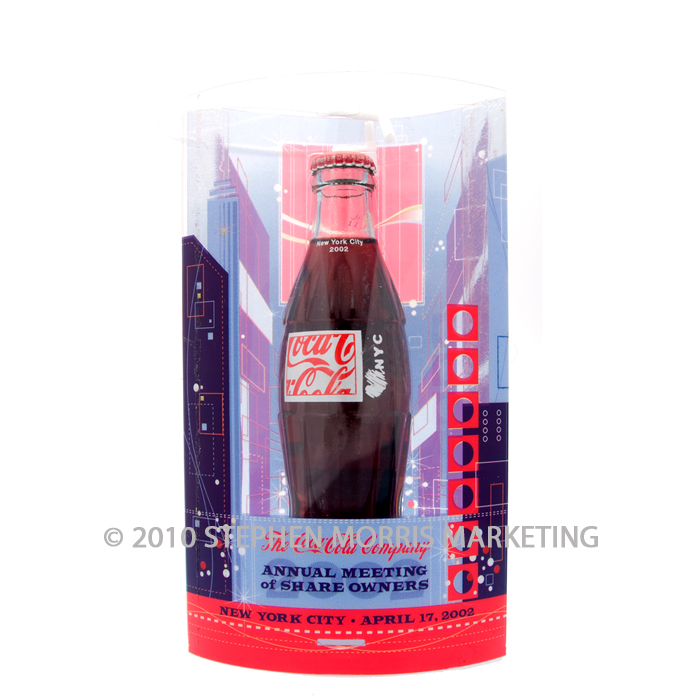 Coca-Cola Bottle 2002. Product Code A263-0