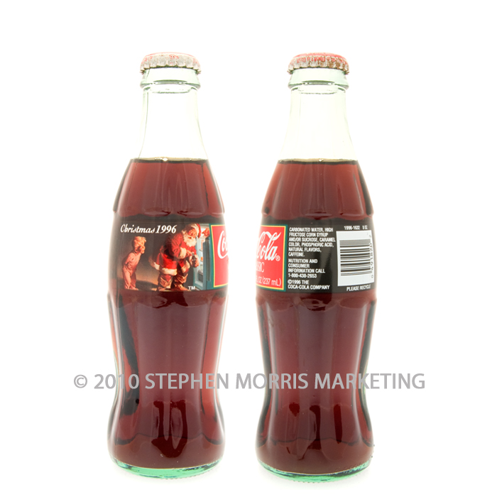 Coca-Cola Classic Bottle 1996. Product Code A344-0