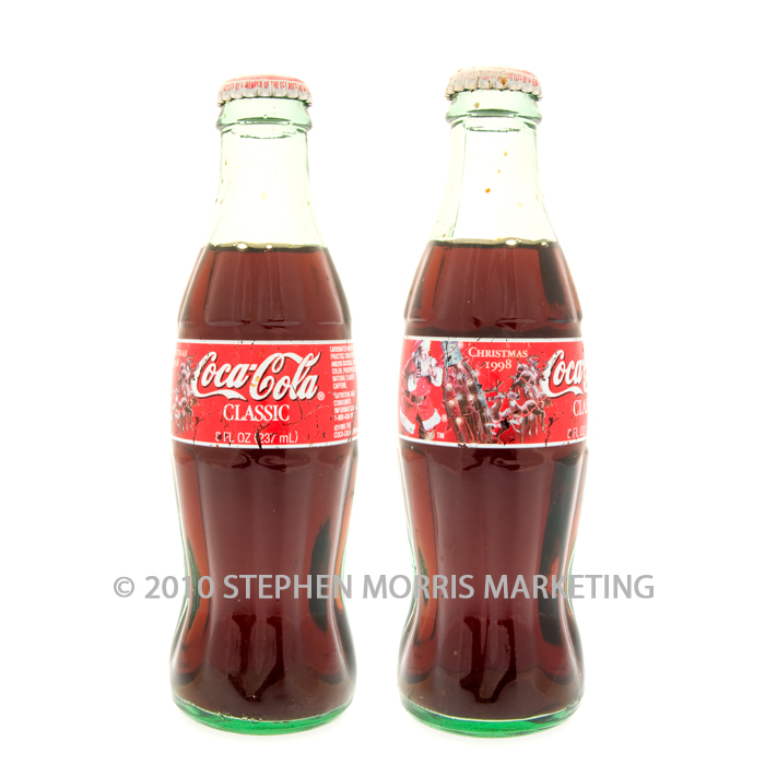 Coca-Cola Classic Bottle 1998 Product Code A348-0