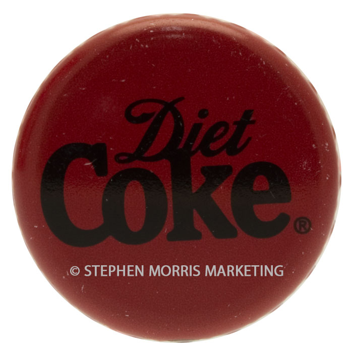 Coca-Cola UK 2013 - Marc Jacob's aluminium 'noughties' bottle. Product Code CCC-0085-2229