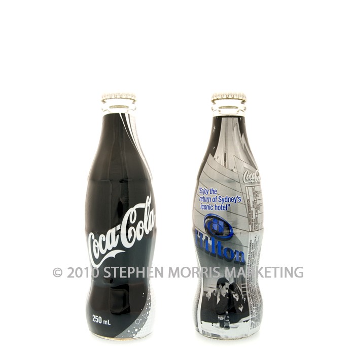 Coca-Cola 'Hilton Hotel' Bottle - 2003
