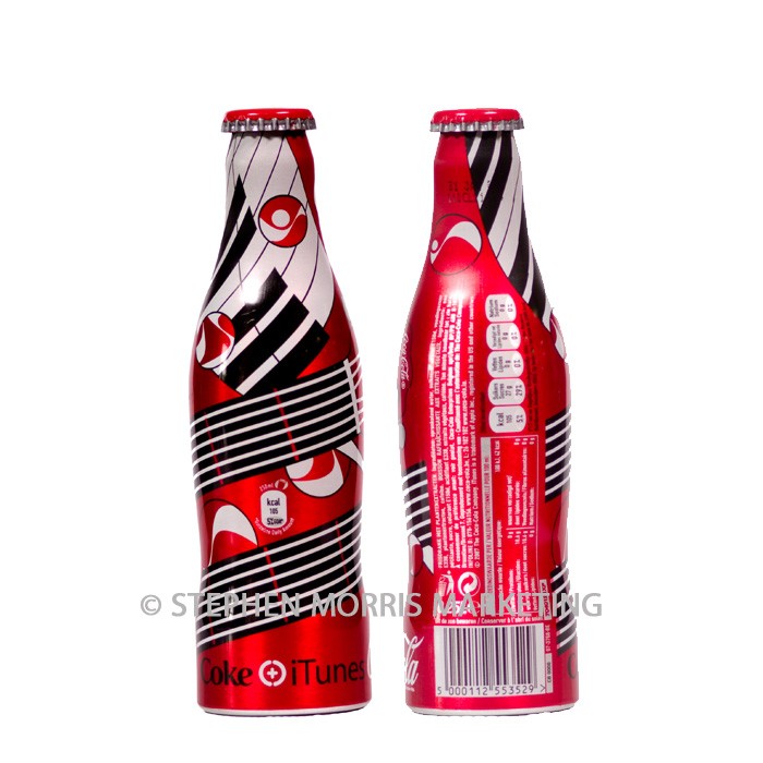Coca-Cola-Collectibles Belgian iTunes Bottle - 2007