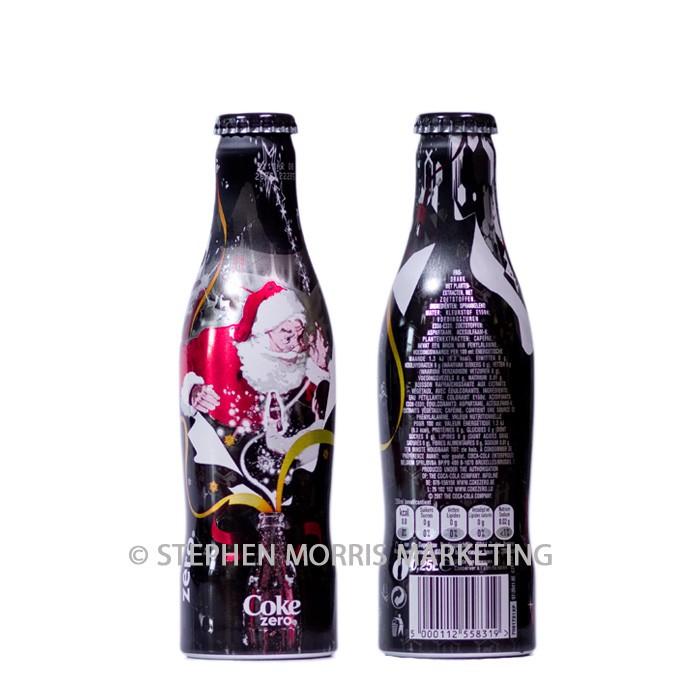 Coca-Cola-Collectibles Belgian Christmas Bottle - 2009