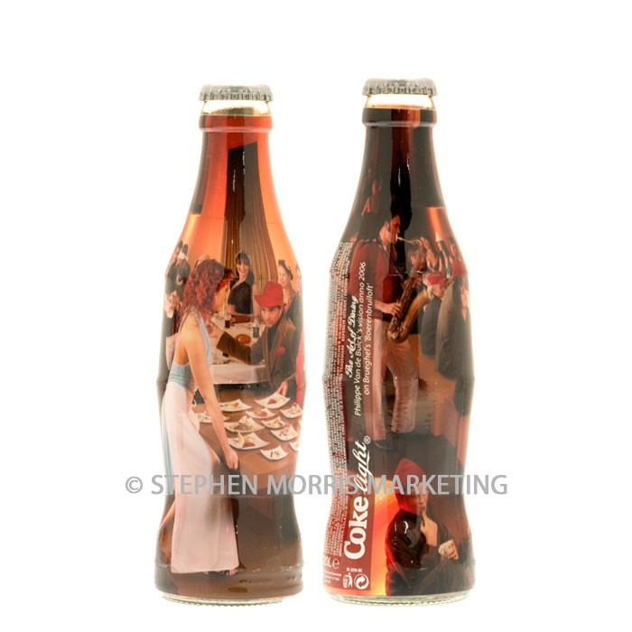 Coca-Cola-Collectibles Belgian ‘Art of Dining' Bottle - 2006