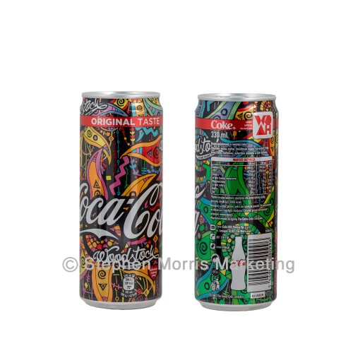 2017 Woodstock can Regular Coke from Poland