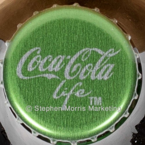 Coca-Cola USA 'Life' glass bottle 2017 - CCC-0237